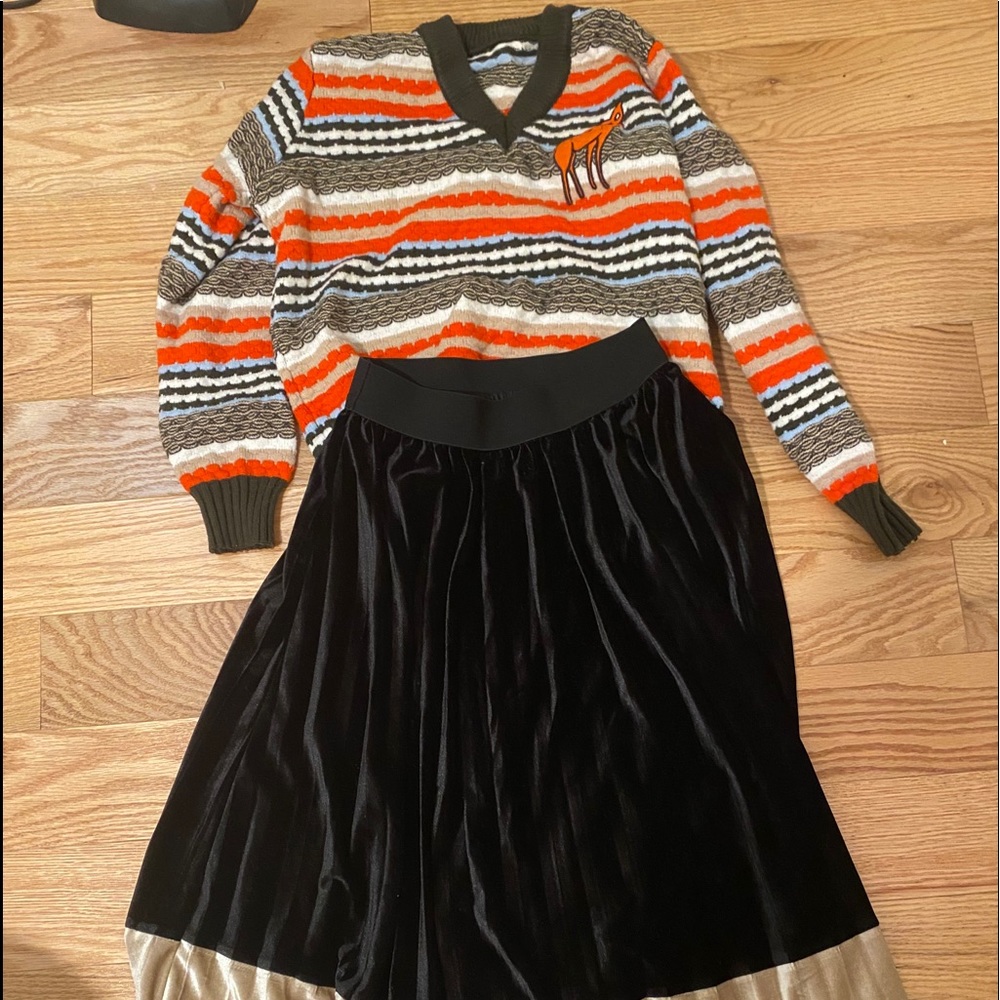 Sweater and dress set